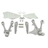 Kawasaki Zx6R Zx636 2005-2008 Motorcycle Front Passenger Foot Pegs Rest Brackets